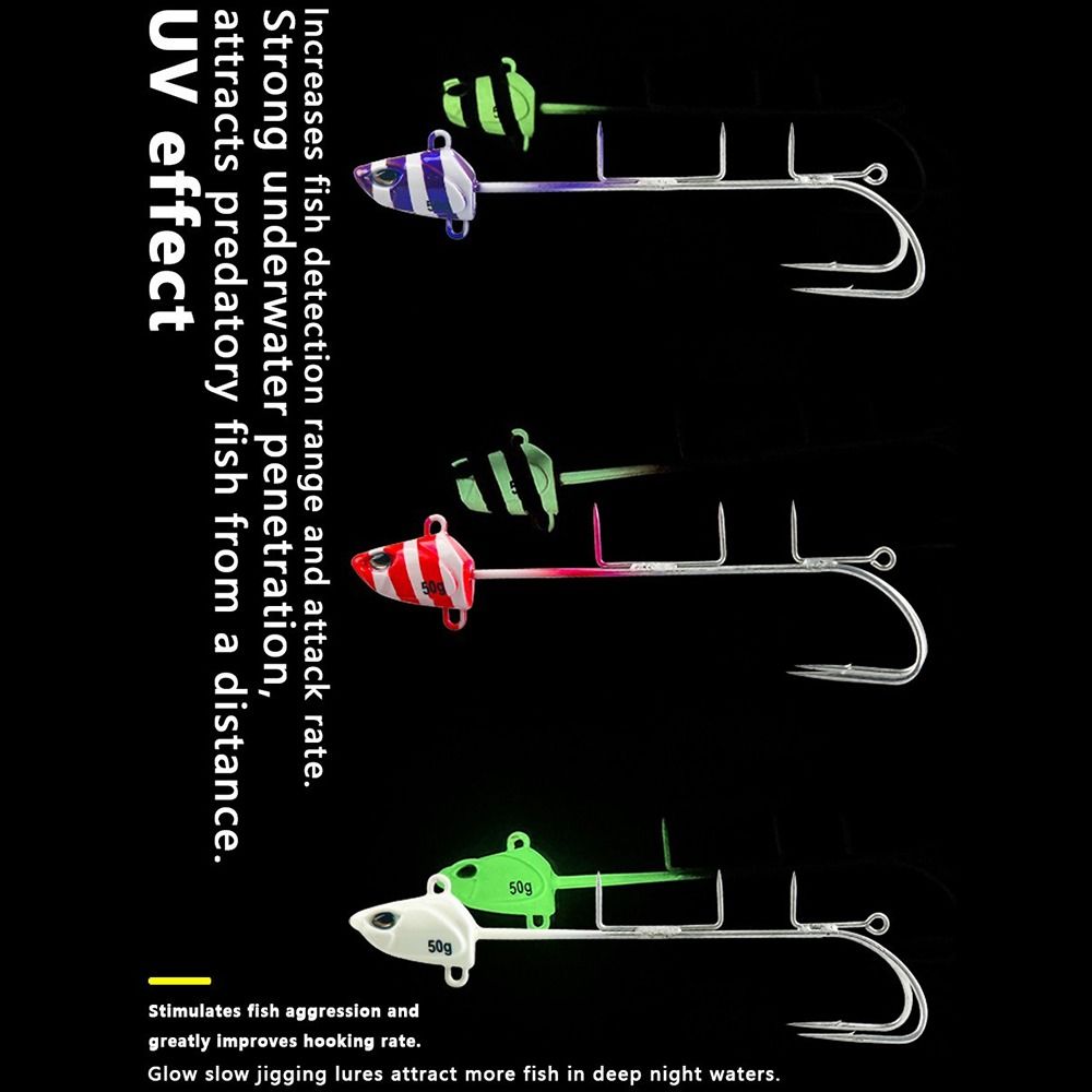 طعم جيج معدني بخطاف ثلاثي، جسم - مراجعة Fishing Hook Treble وسعره