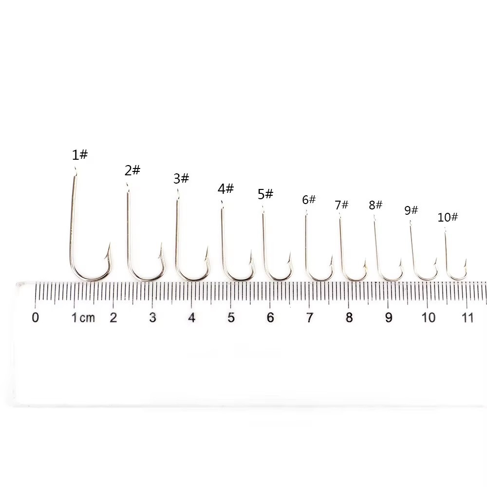 NGB 1799N خطاف دائري مسطح من ا - مراجعة Fishing Hook Size وسعره
